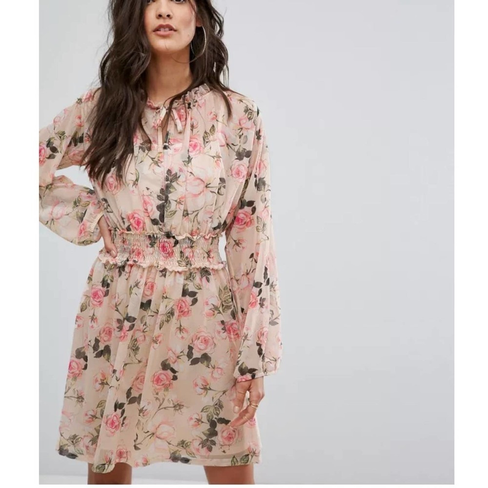 River Island Floral Dress Size 8 US 4